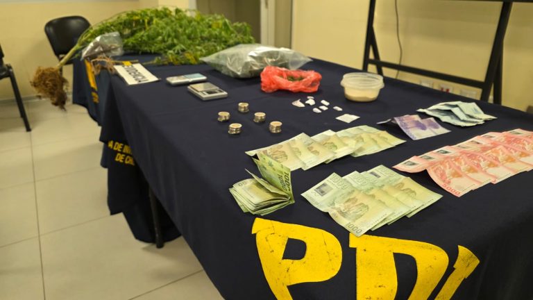 Cinco detenidos tras operativo antidrogas en la Toma Caupolicán de Collipulli